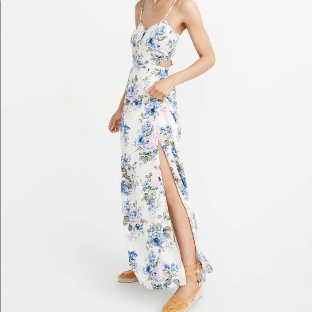 Abercrombie & Fitch Floral Maxi Dress, Sz S
